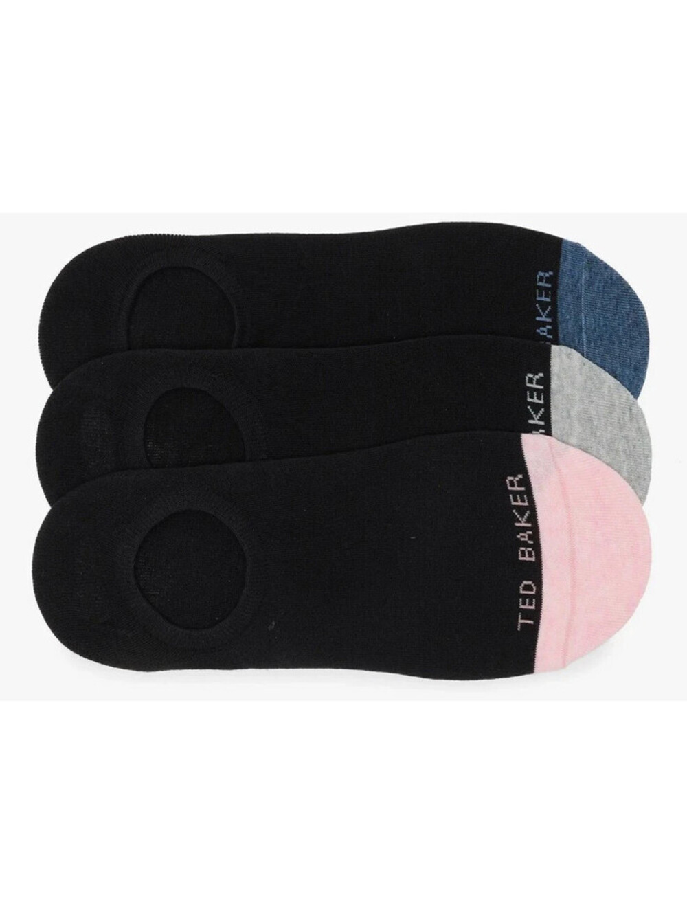 3 Ted Baker Men’s Liner No Show Socks Size 9-11